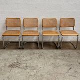 4 Cesca B32 Marcel Breuer chairs