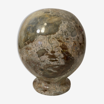 Marble ball vase