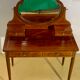Louis XVI style dressing table in rosewood marquetry