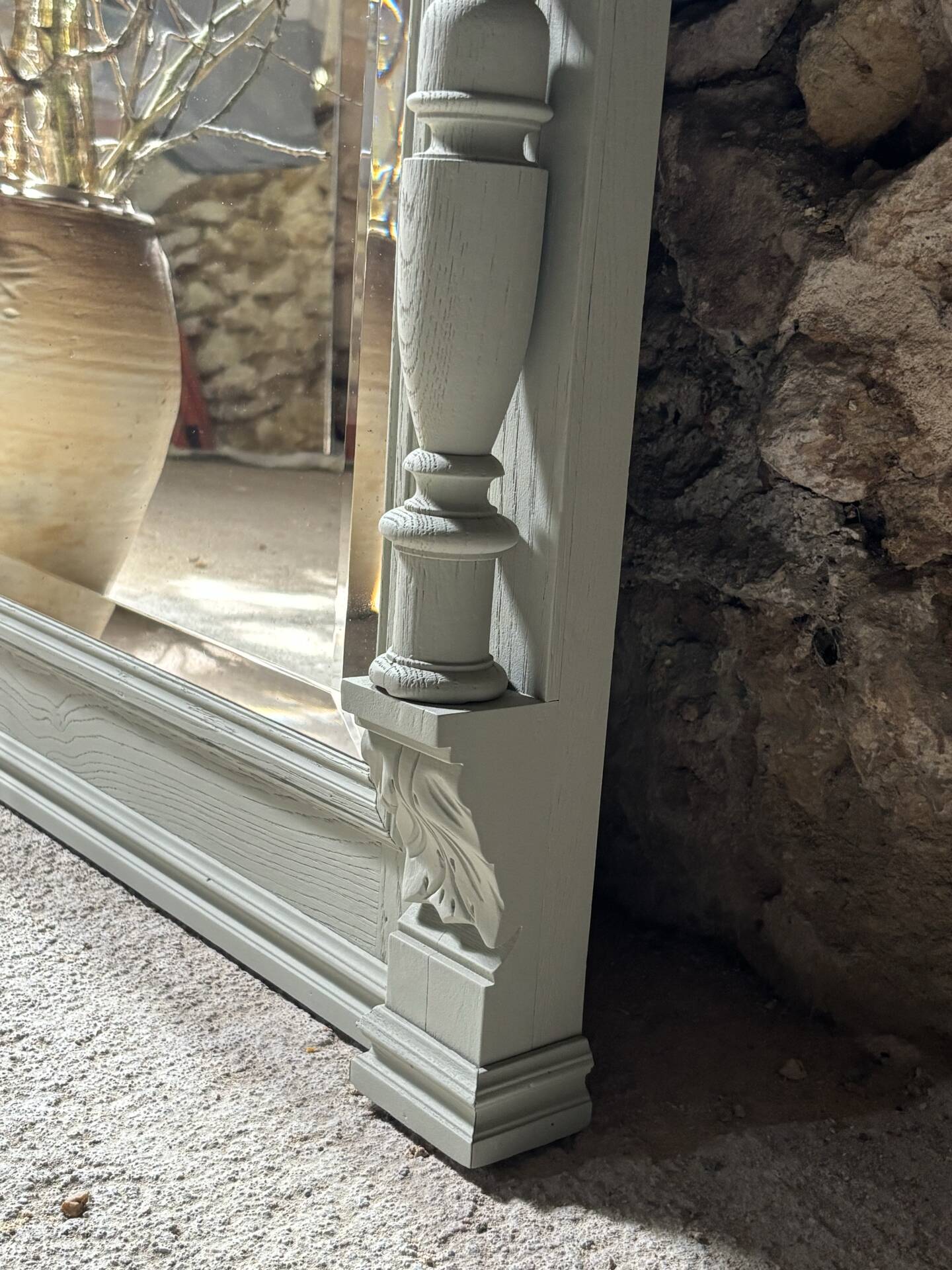 Napoleon III style mirror