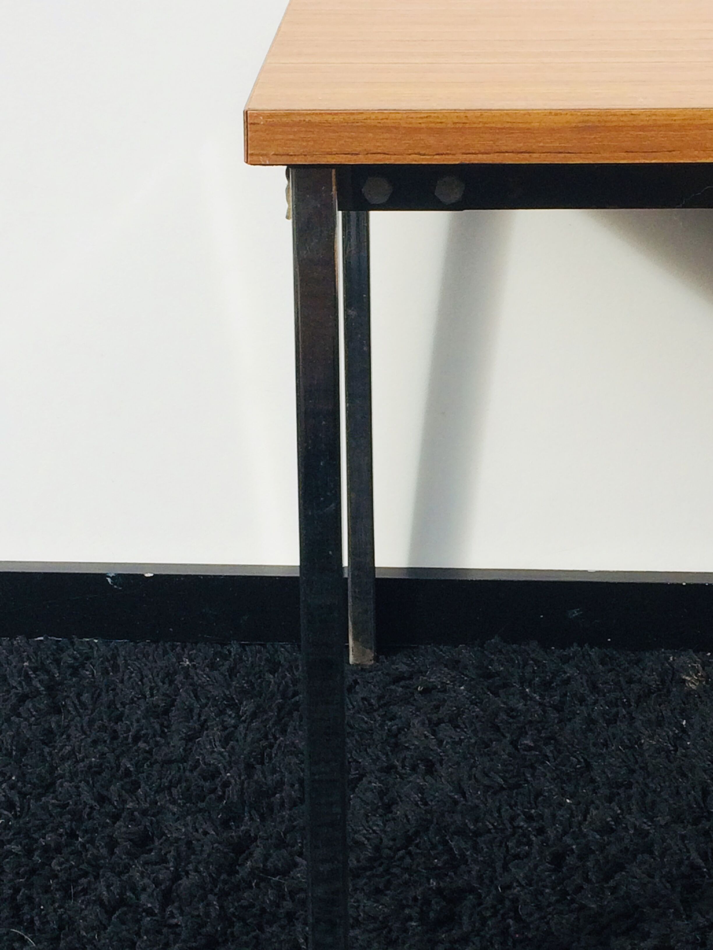 Pair coffee tables by Pierre Guariche for Meurop 60