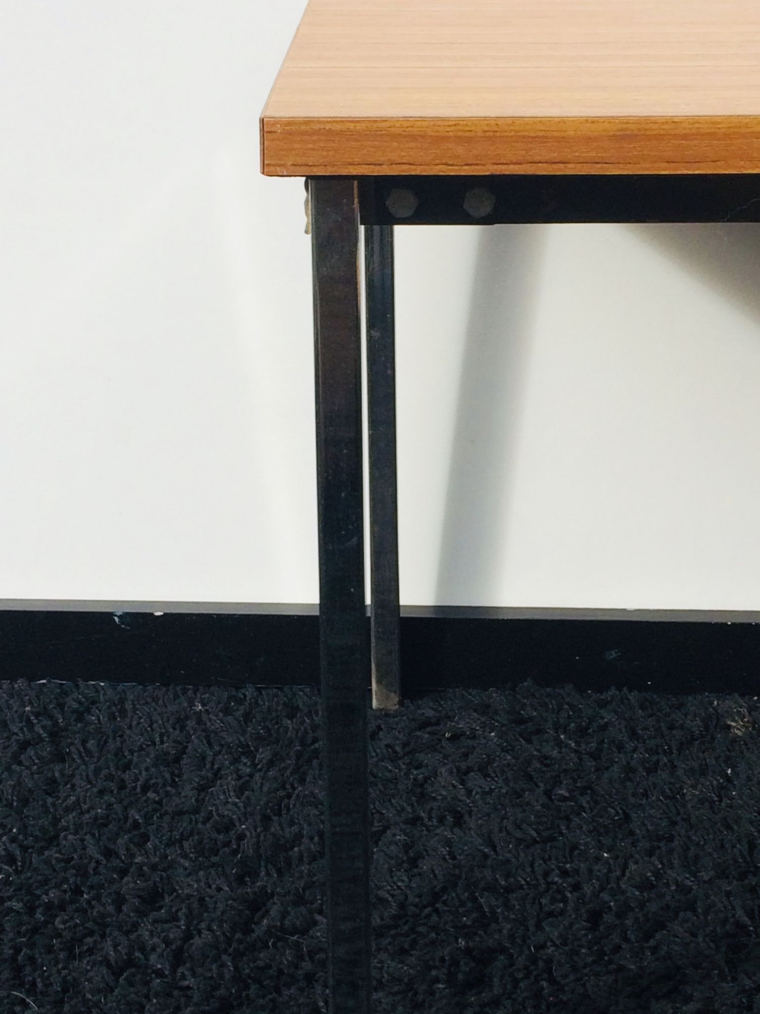 Pair coffee tables by Pierre Guariche for Meurop 60