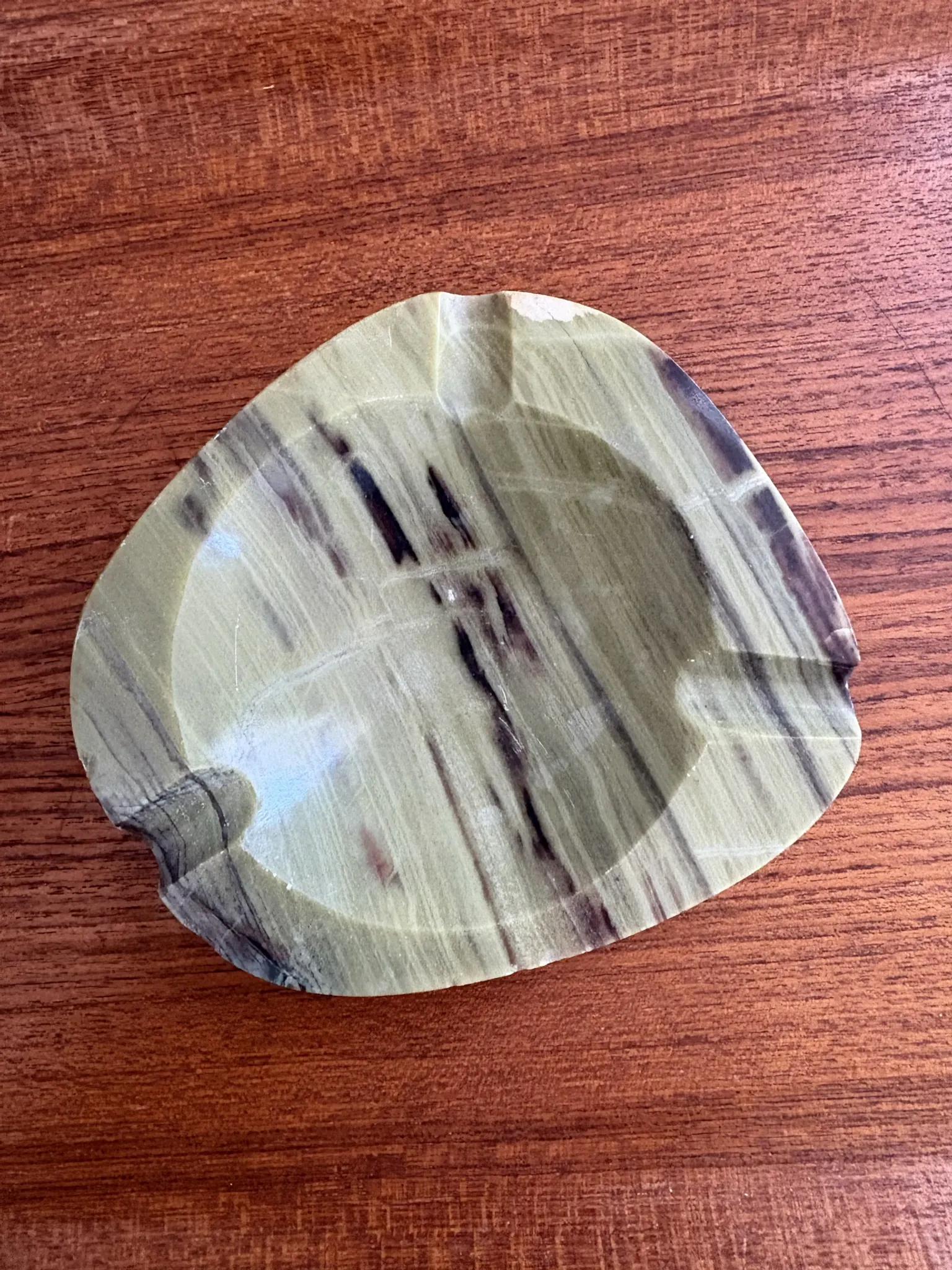 Cendrier vintage onyx vert