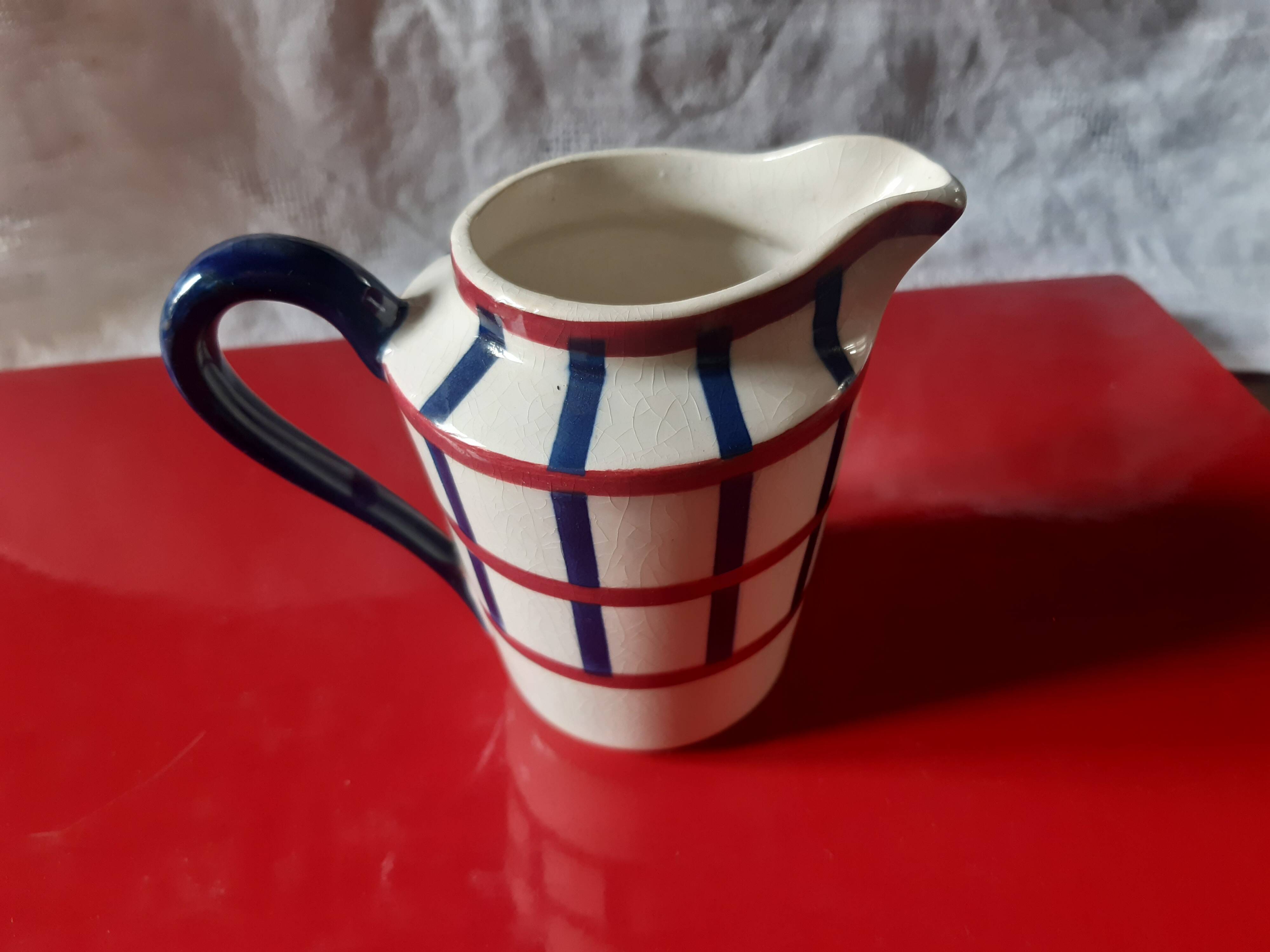 Breakfast milk jug from a Basque decorative set.
