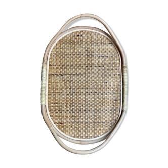 Rattan and caning tray