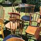 Lot de 20 chaises bistrot dépareillées