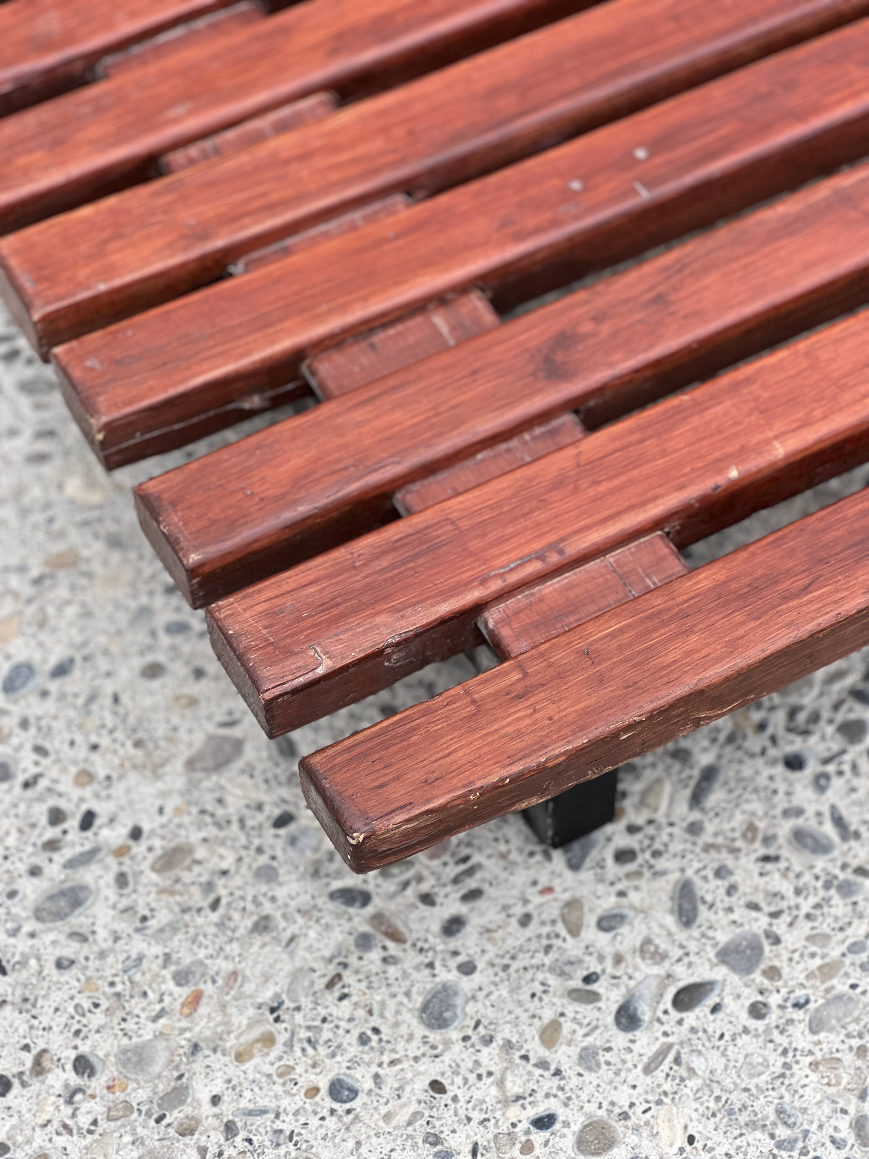 Cansado bench by Charlotte Perriand, 1954