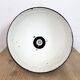Industrial Bauhaus Black Enamel Pendant Light, 1930s