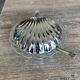 Stainless steel shell butter dish