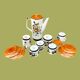 Vintage “Argenteuil” coffee service – Boch La Louvière