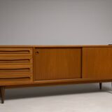 Vintage Scandinavian teak sideboard attributed to Johannes Andersen