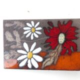 enamelled lava plate