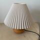 Lampe de chevet en bois massif
