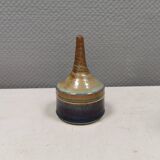 An incredibly beautiful lidded jar from Hampen Keramik, Denmark 1990s