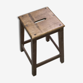 Tabouret de ferme vintage