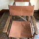 Fauteuil safari à bascule pliant 1950