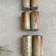 6 stoneware vases