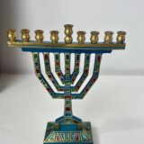 Menorah nine-branched candlestick
