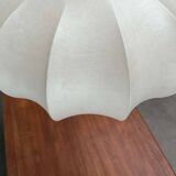 Modern mid-century Cocoon pendant lamp by Friedel Wauer for Goldkant Leuchten, 1960s.