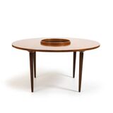 Rare Version ND-126 Wengé Coffee Table by Nanna Ditzel 1960