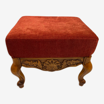 Louis XV style footrest stool