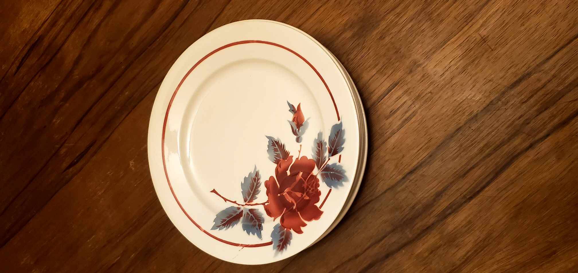 Set of 6 Hamage & Moulin des Loups plates