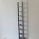 Metal tower and concrete block storage