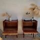 Pair of vintage bedside tables