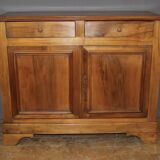 Louis Philippe style walnut sideboard, circa 1900