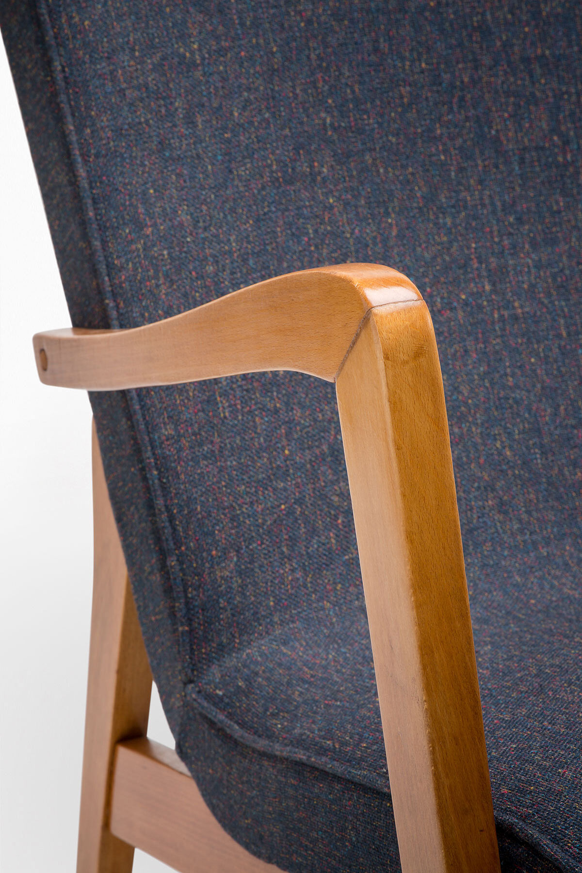 A pair of 300-138 armchairs from the 60s