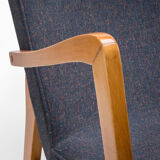 A pair of 300-138 armchairs from the 60s