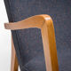 A pair of 300-138 armchairs from the 60s