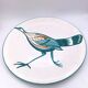 Large ceramic dish signed Roger Picault