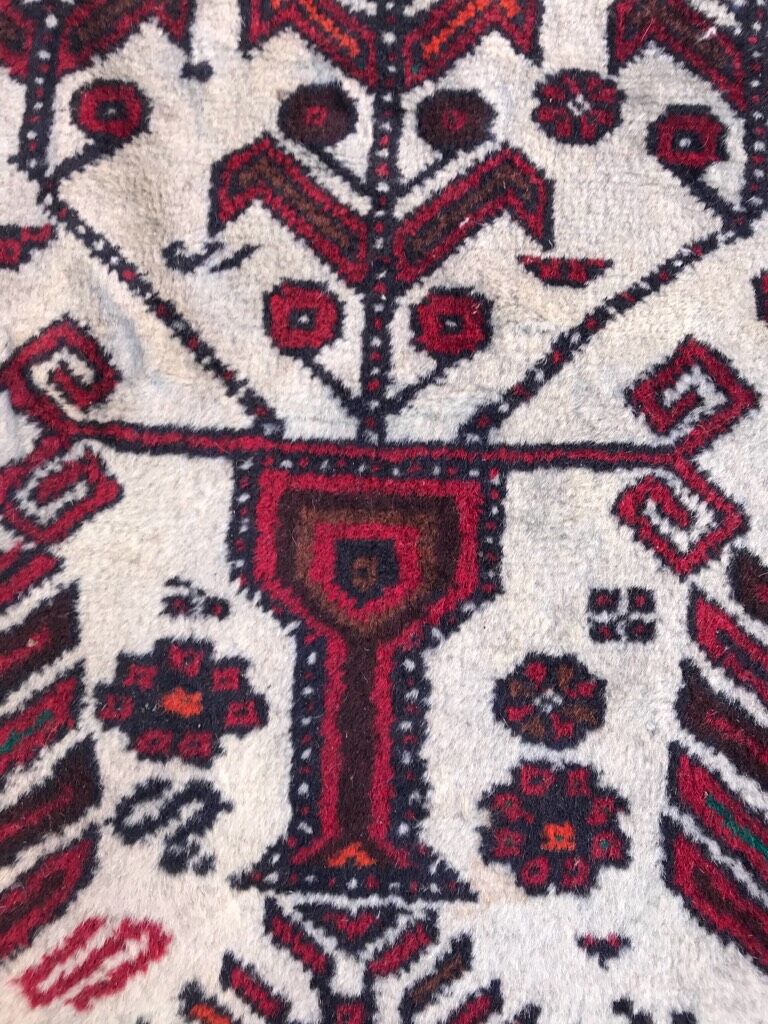 Tapis ancien beloutch afghan 102x187cm