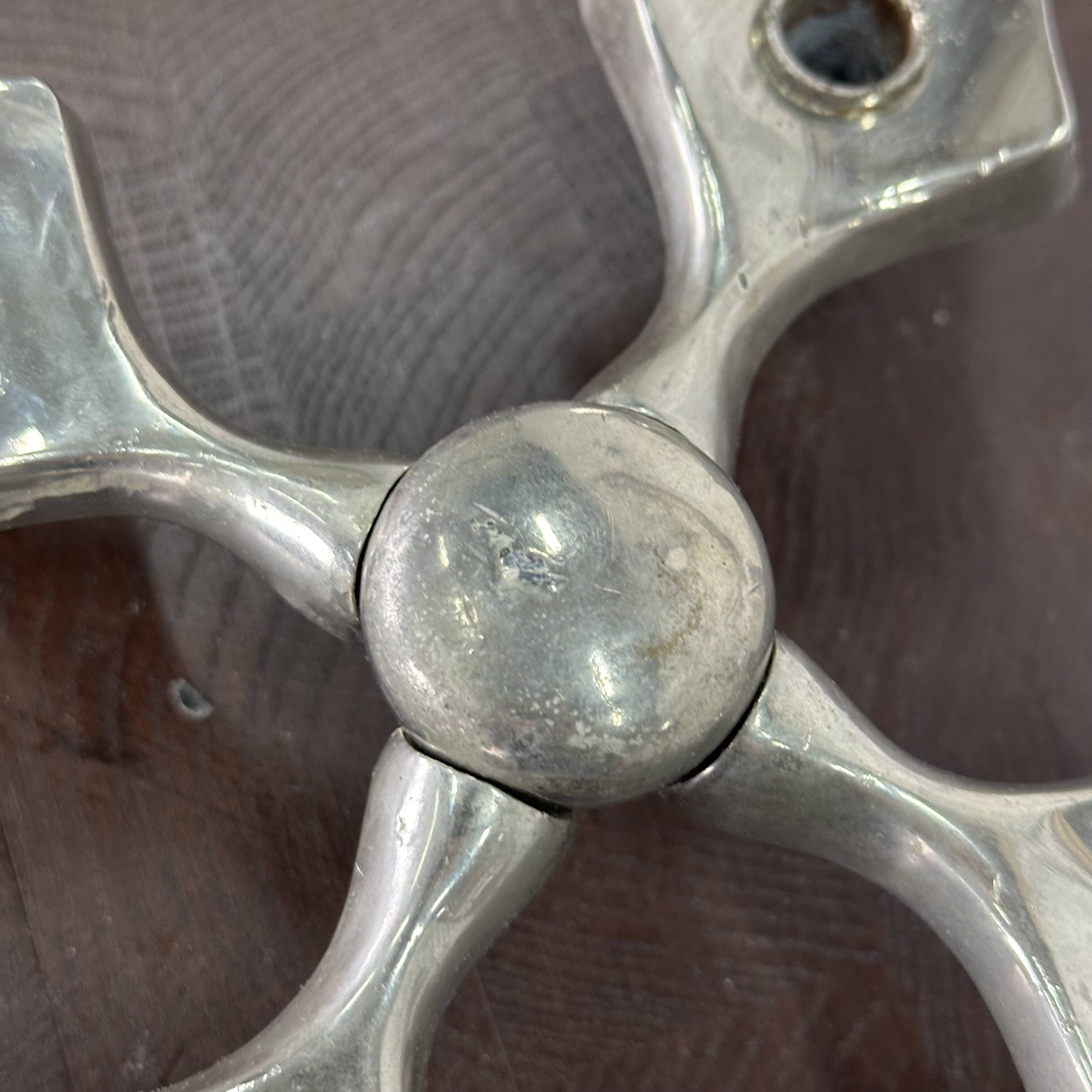 Nagel candle holder star by Fritz Nagel and Caesar Stoffi