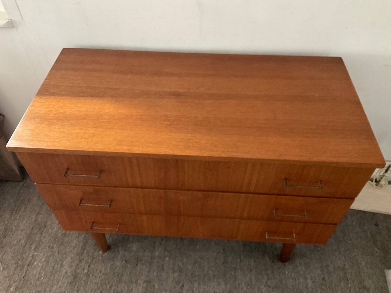 Commode scandinave en teck années 60-70