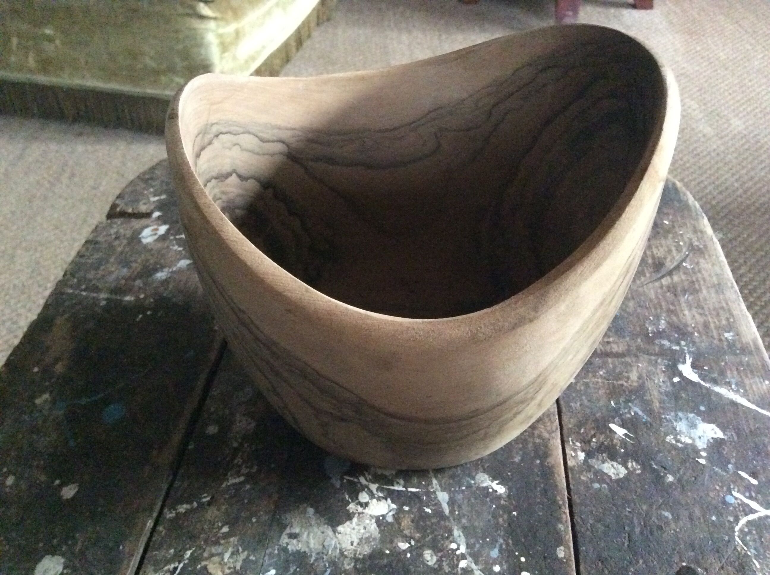 Saladier en bois