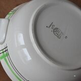 Ceranord St Amand tiled soup tureen