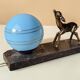 Lampe veilleuse Art Déco au faon, 1930