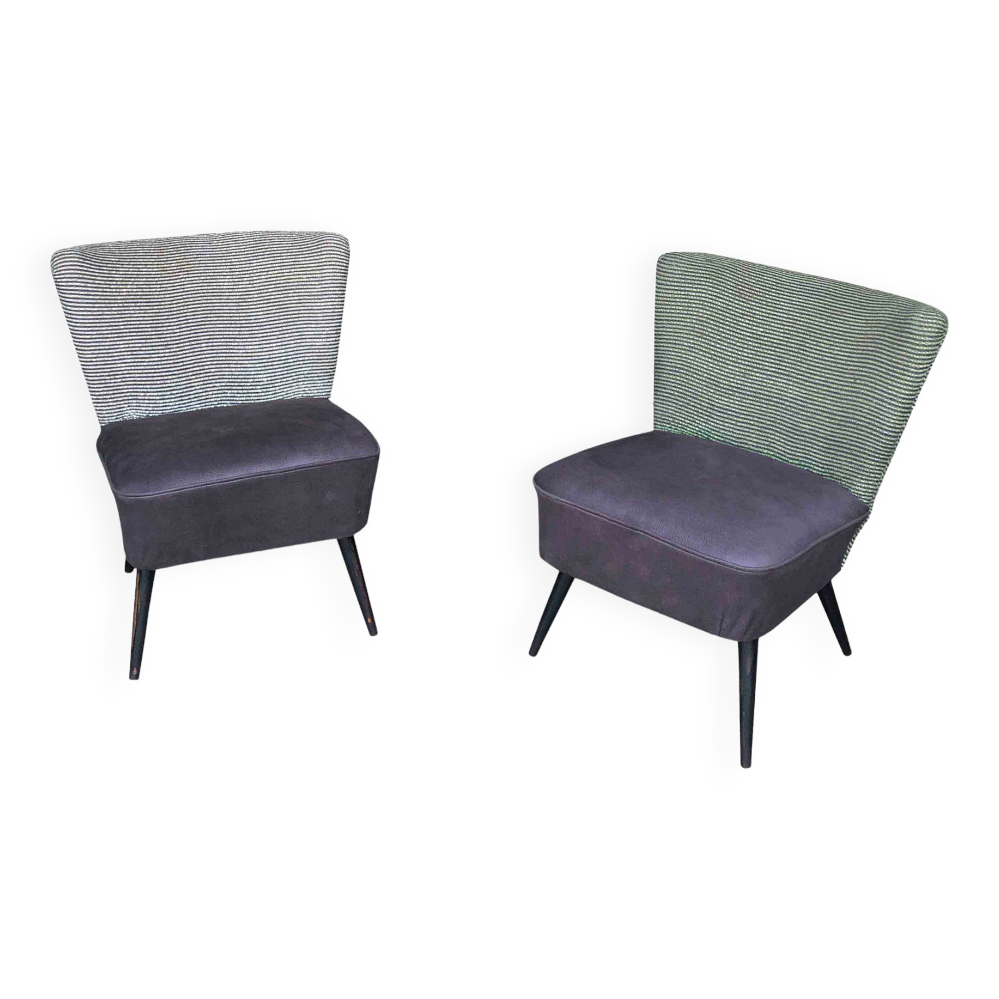 Set of vintage mid-century chairs, 1950s