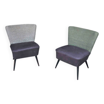 Set of vintage mid-century chairs, 1950s