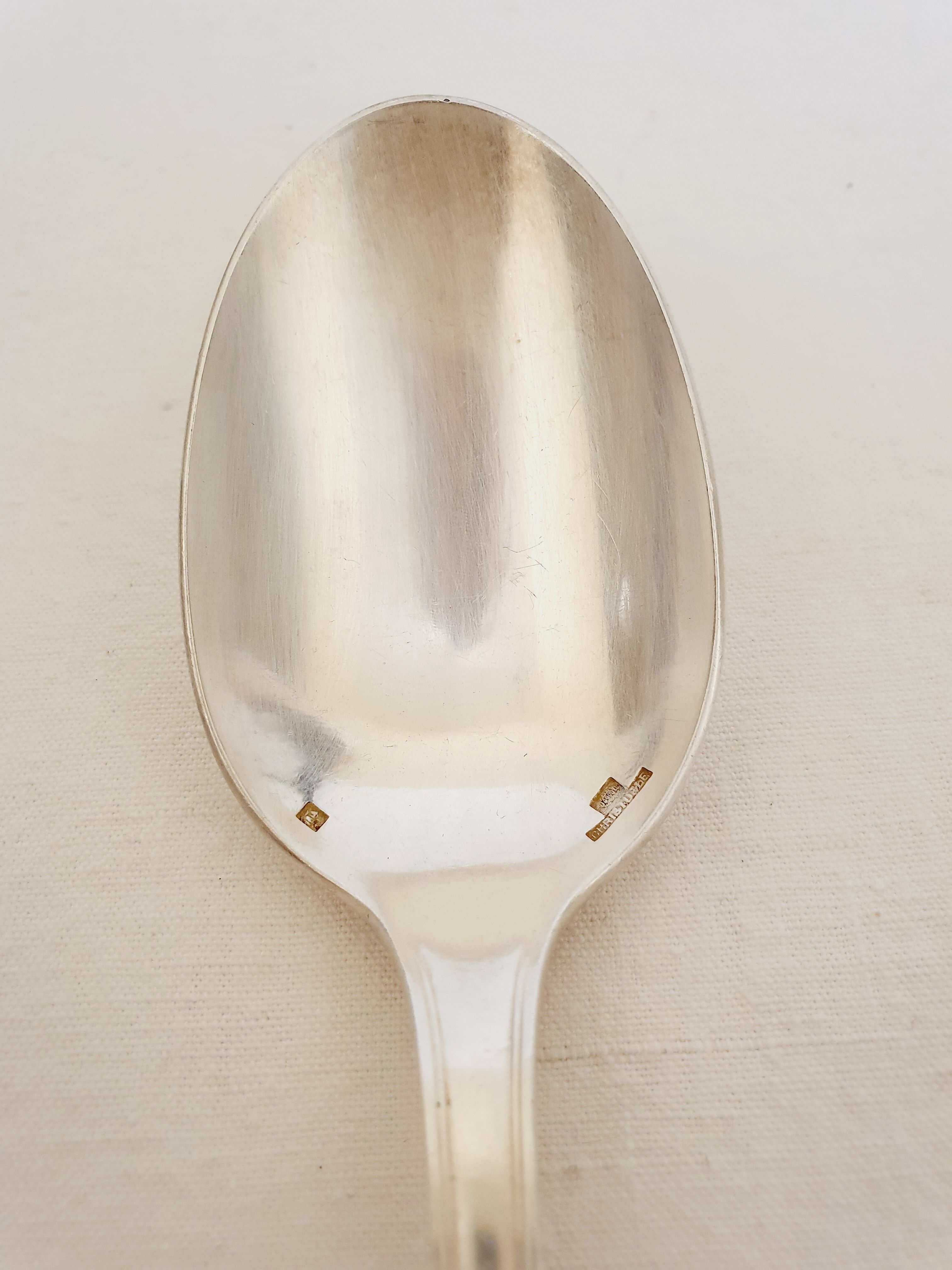 24 silver metal cutlery Christofle Art Deco