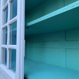 Vintage 1960s Parisian glass cabinet