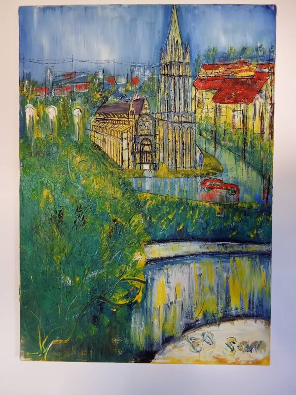 Tableau artiste contemporain