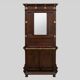 Old coat rack wardrobe