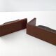 Pair of vintage bulls bookends 1960