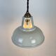 Vintage Industrial Beige Painted Ceiling Lamp, 2000s