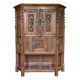 Cabinet, buffet sculpté français de style néo-gothique, fin du XIXe siècle