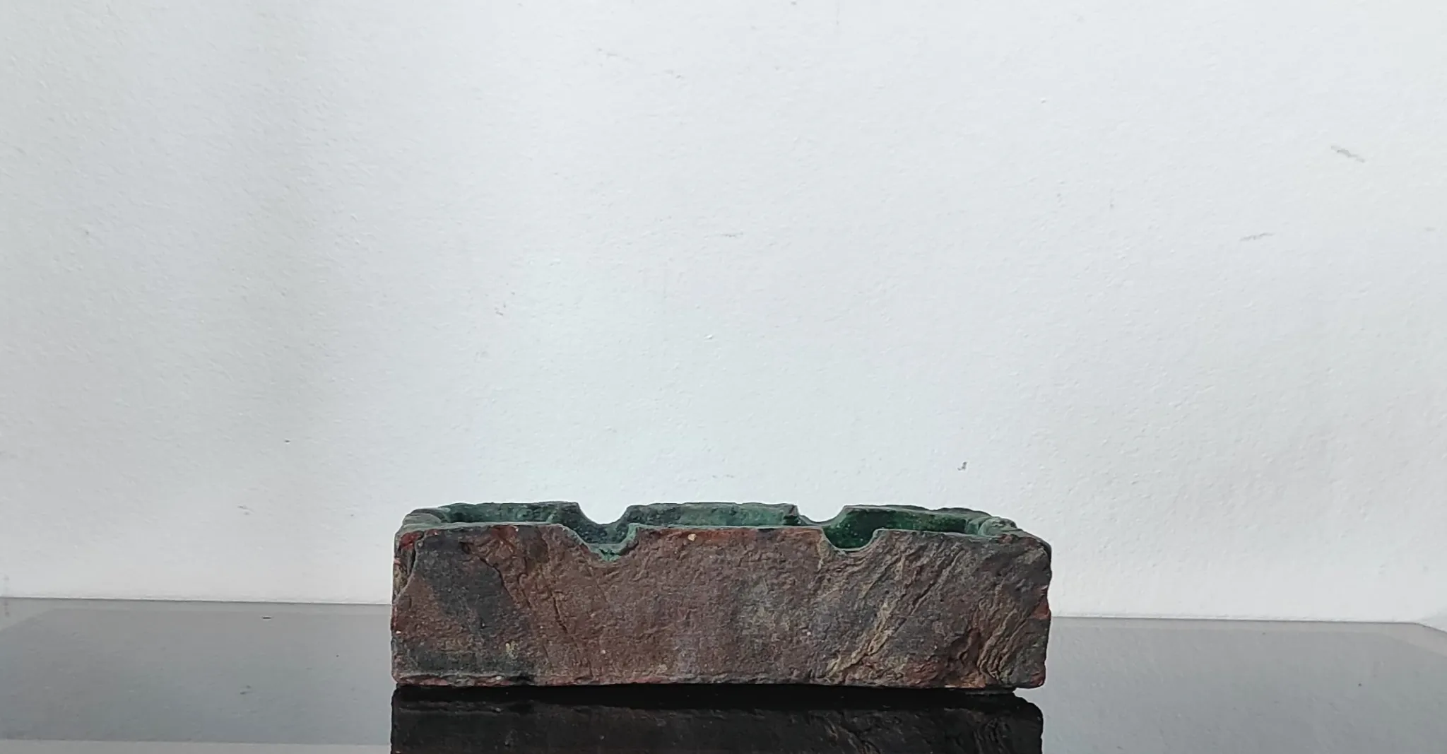 Brutalist handmade ashtray