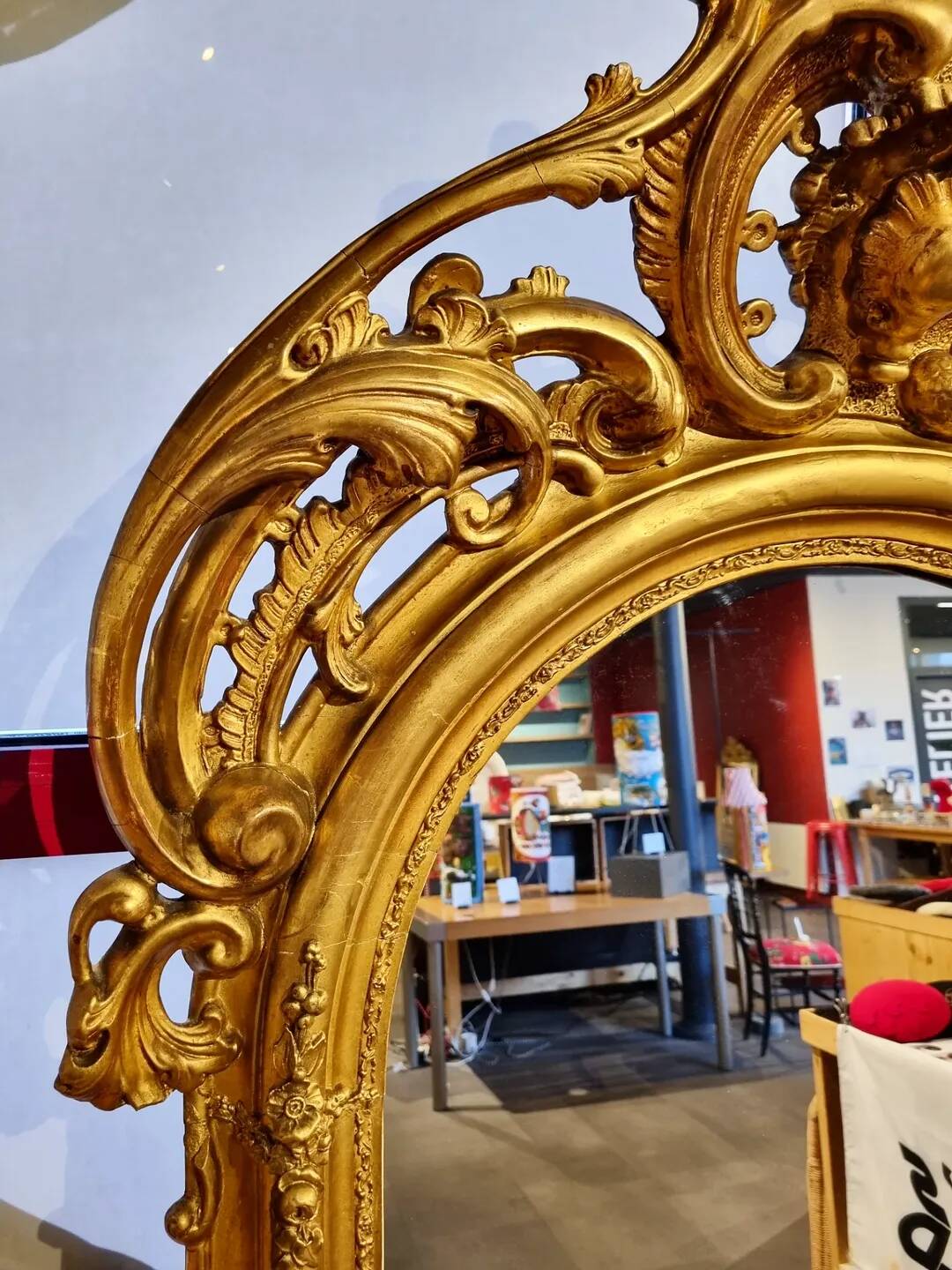 Antique mirror